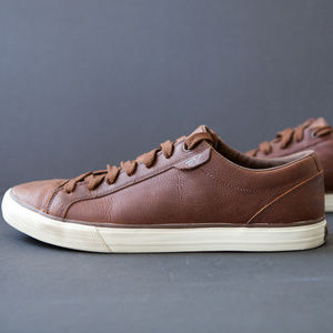 Teva Roller Brown Leather Sneaker Size 12
